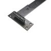 Hook and Band Hinge - Straight 24" - 600mm Black