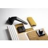 Oro&Oro Key Escutcheons on Square Rose - Matt Black