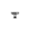 Millhouse Brass Pennington Hexagonal Cabinet Knob Handle - Polished Chrome