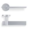 Valli Yabu Pushelberg Lever on Round Rosette - Polished Chrome PVD