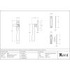 Satin Marine SS (316) Locking Newbury Fastener