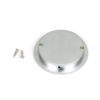 Satin Chrome 75mm Art Deco Round Pull