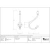 Polished Brass 6 1/2" Hat & Coat Hook