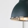 Smooth Nickel Brindley Wall Light in Dingle