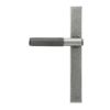 Pewter Brompton Slimline Lever Espag. Latch Set