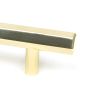 Polished Brass Kahlo Pull Handle - Small