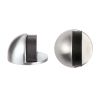Zoo Hardware Door stop - floor mounted - oval - 45mm - Satin Stainless