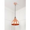 Hammered Copper Brindley Pendant