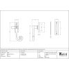Black Monkeytail Fastener