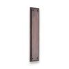 Georgian Finger Plate 300mm Aged Bronze