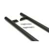 Matt Black SS (316) 1.8m Offset T Bar Handle B2B 32mm Ø
