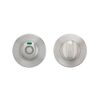 Zoo Hardware Turn and HEX Release with indicator on 52mm rose - Satin Stainless