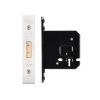 Zoo Hardware 3 Lever Dead Lock - 76mm C/W PVD Forend and Strike - Satin Stainless