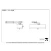Black Size 3 Door Closer & Cover
