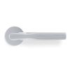 Valli SOM New York Lever on Round Rosette - Polished Chrome PVD