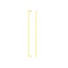 Zoo Hardware Square Block Cabinet handle 320mm CTC Brushed Gold Finish