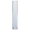 Zoo Hardware Finger Plate 64 x 382mm - Polished Chrome