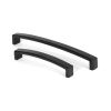 Black 5½" Ribbed Pull Handle