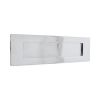 Victorian Letter Plate 250mm Polished Chrome
