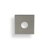 Valli Square Rosette Cover Pack - Satin Nickel PVD