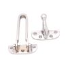 Brass Door Guard 105mm Polished Chrome