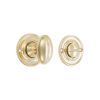 Slimline Turn & Release Polished Brass