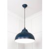White Gloss Harborne Pendant in Dusk