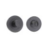Hammered Knurlmond Thumb Turn & Release Matt Black