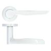 Zoo Hardware Vigo lever on rose - Polished Chrome