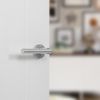 Atlantic Nebraska Door Pack Bundle (2.5" Latch, 3"x2" Hingesx3) - Satin Chrome