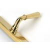 Polished Brass Newbury Slimline Lever Espag. Lock Set