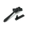 Matt Black Night-Vent Locking Reeded Fastener