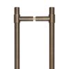 CRES 425mm Back to Back Antique Brass T-Bar Pull Handle - By Frelan Hardware - CRES3001ABB2B