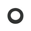 Zoo Hardware Spare round rose - Oscuro Matt Black