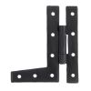 Black 3¼" HL Hinge (pair)
