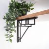 Art Deco Bracket Black (Sold in Pairs)