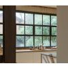 Aged Bronze Night-Vent Locking Reeded Fastener (Steel Window)