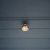 Mushroom 38mm Cupboard Knob Antique Brass