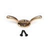 Polished Bronze Newbury Cleat Hook