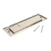 Polished Nickel Large Letter Plate