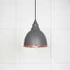 Smooth Copper Brindley Pendant in Bluff