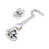 Silent Cabin Hook 4" - 100mm Polished Chrome