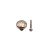 Hammered Mushroom 38mm Cupboard Knob Antique
