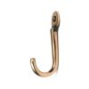 Polished Bronze Traditional Coat Hook