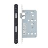 Zoo Hardware 2 Piece - DIN bathroom - 78mm c/c - backset 60mm - Black