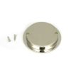 Polished Nickel 75mm Art Deco Round Pull