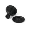 Matt Black Beehive Centre Door Knob