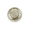 Old English Solid Brass Oval WC Turn and Release - Satin Nickel