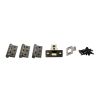 Atlantic Latch Pack [CE] 3" (Latch x1) + 3"x2" (Hinge x3) - Urban Dark Bronze