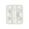 Zoo Hardware Grade 11 Ball Bearing Hinge Stainless Steel Radius - Grade 201 -76 x 67 x 2.5mm - White